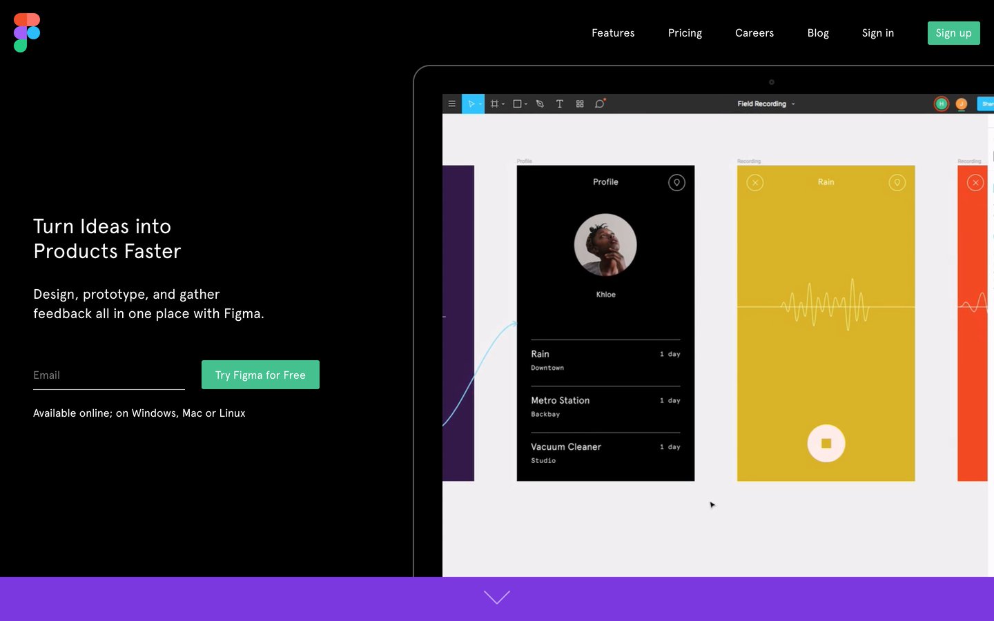 Figma: the collaborative interface design tool.